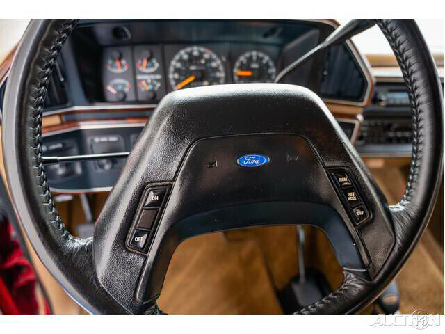 1991 Red Ford Bronco