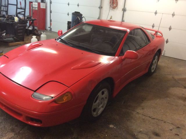 1991 Red Mitsubishi 3000GT