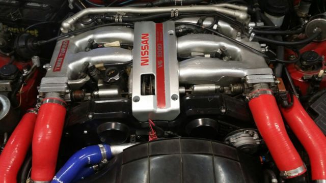 1991 Red Nissan 300ZX Coupe