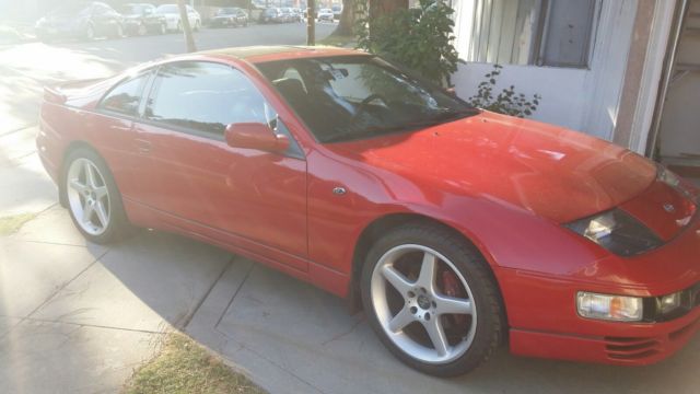 1991 Red Nissan 300ZX Coupe