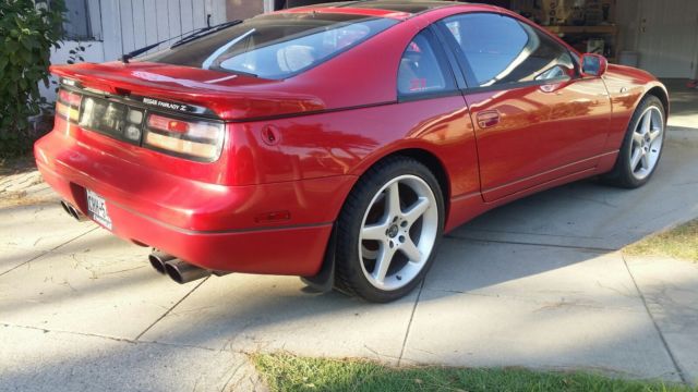 1991 Red Nissan 300ZX Coupe