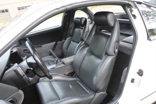 1991 White Nissan 300ZX Hatchback