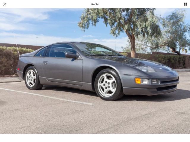 1991 Gray Nissan 300ZX Hatchback