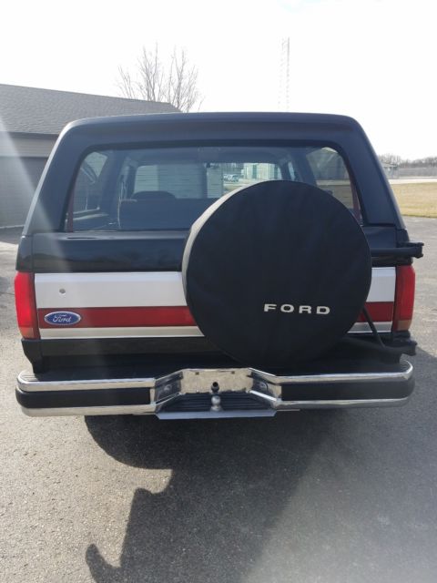 1991 Black Ford Bronco SUV