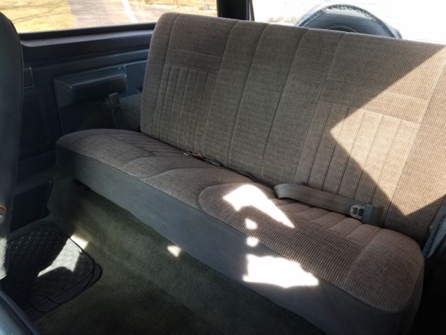 1991 Black Ford Bronco SUV