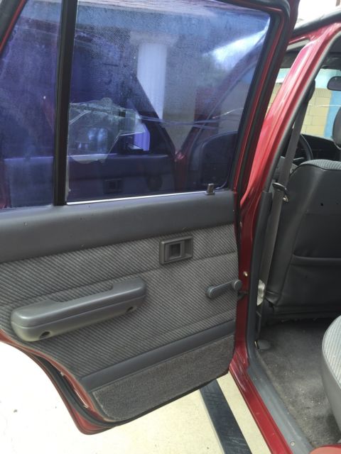 1991 Burgundy Toyota 4Runner SUV