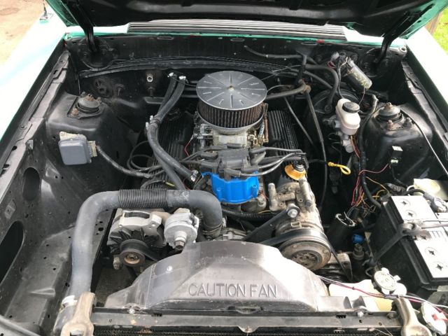 1991 Green Ford Mustang Coupe