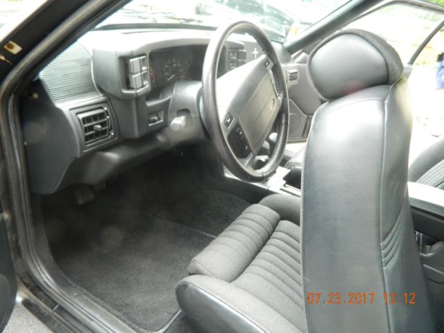 1991 Black Ford Mustang Coupe