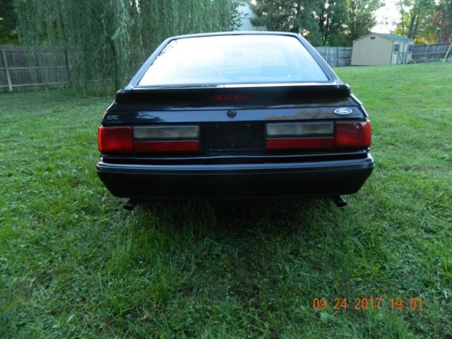 1991 Black Ford Mustang Coupe