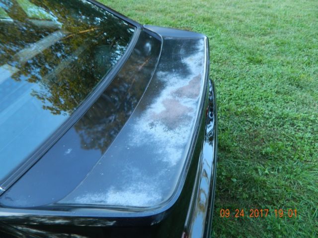 1991 Black Ford Mustang Coupe