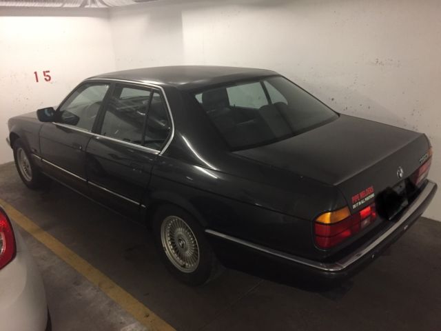 1991 Gray BMW 7-Series Sedan