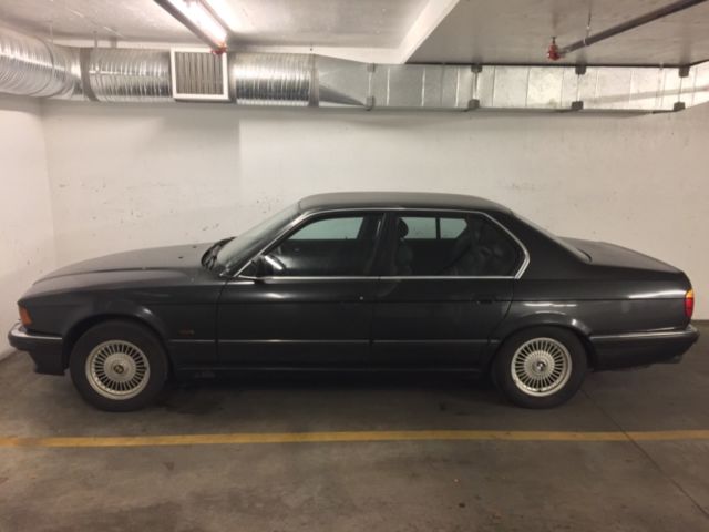 1991 Gray BMW 7-Series Sedan