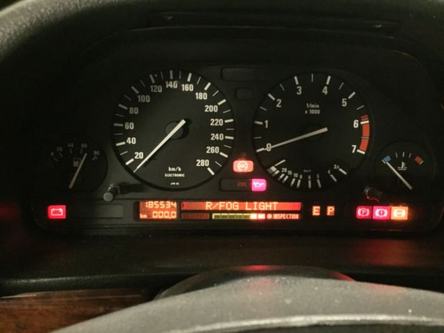 1991 Gray BMW 7-Series Sedan