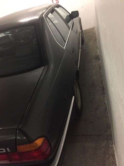 1991 Gray BMW 7-Series Sedan