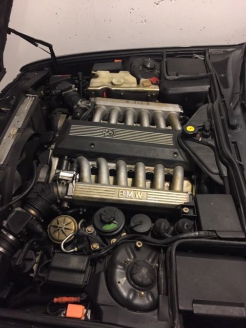 1991 Gray BMW 7-Series Sedan