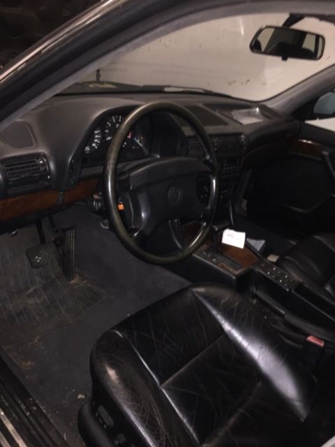 1991 Gray BMW 7-Series Sedan