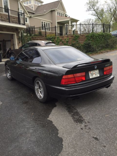 1991 Black BMW 8-Series Coupe