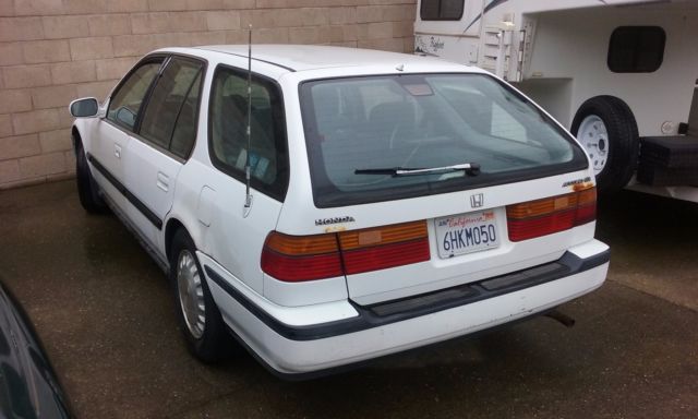 1991 Gray Honda Accord Wagon