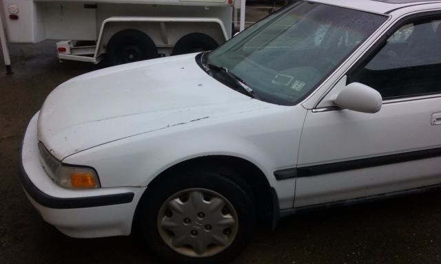 1991 Gray Honda Accord Wagon