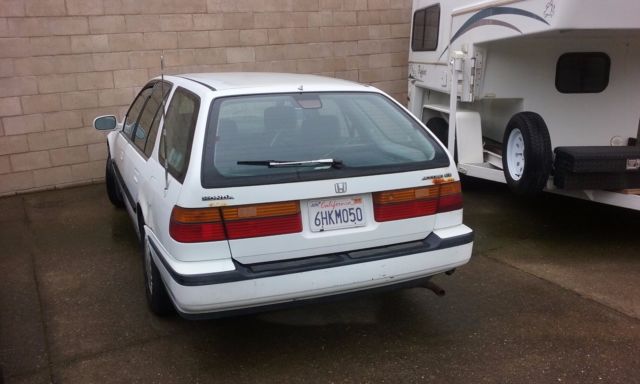 1991 Gray Honda Accord Wagon