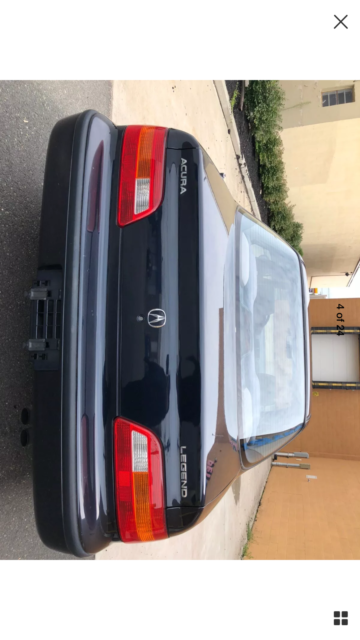 1991 Blue Acura Legend