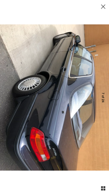 1991 Blue Acura Legend