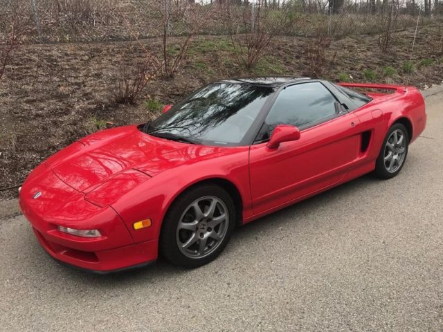 1991 Red Acura NSX --