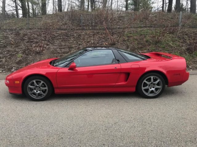 1991 Red Acura NSX --