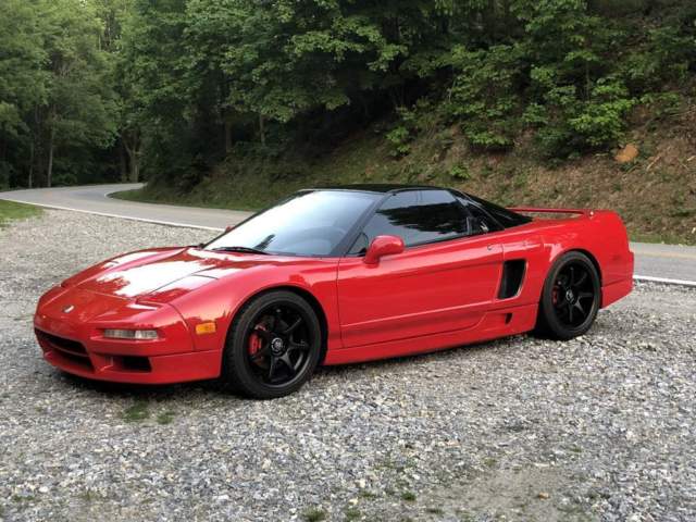 1991 red Acura NSX Coupe