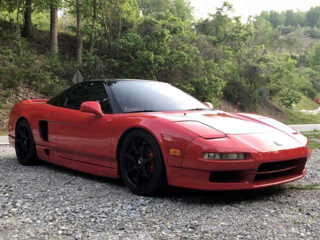 1991 red Acura NSX Coupe