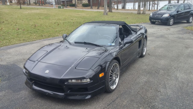 1991 Black Acura NSX Convertible