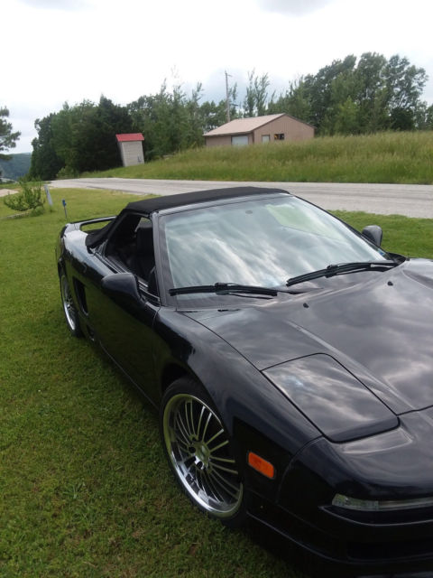 1991 Black Acura NSX Convertible