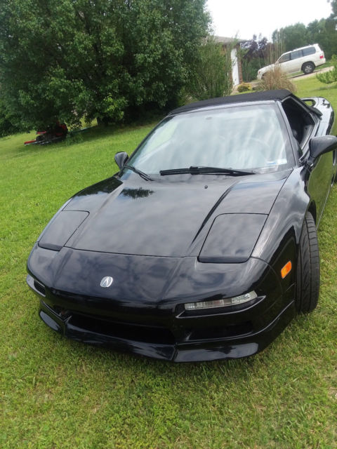 1991 Black Acura NSX Convertible