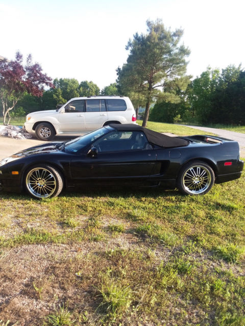 1991 Black Acura NSX Convertible