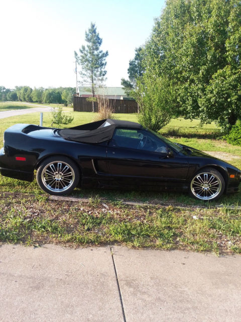 1991 Black Acura NSX Convertible