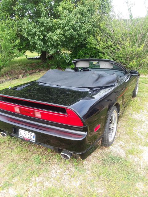 1991 Black Acura NSX Convertible