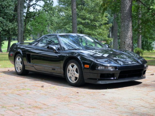 1991 Black Acura NSX Coupe