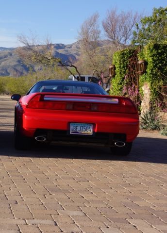 1991 Red Acura NSX Coupe