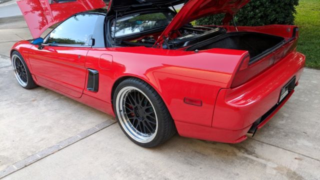 1991 Red Acura NSX Coupe