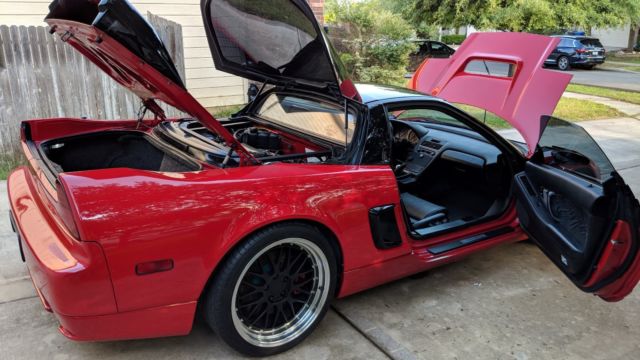 1991 Red Acura NSX Coupe