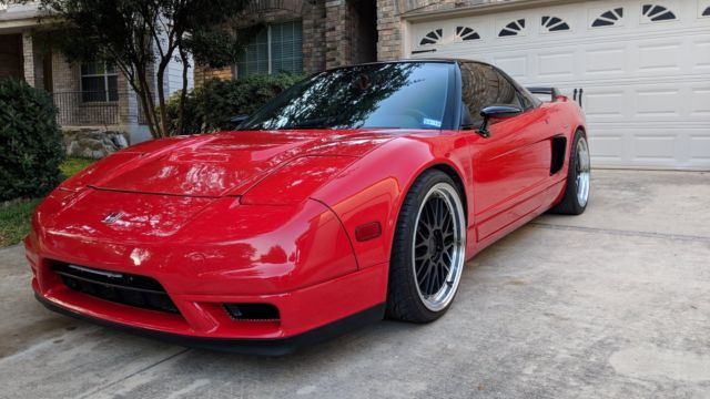 1991 Red Acura NSX Coupe