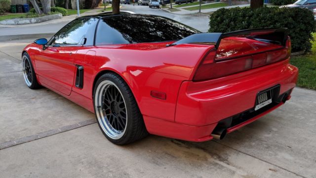1991 Red Acura NSX Coupe