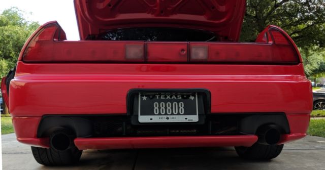 1991 Red Acura NSX Coupe