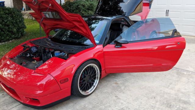 1991 Red Acura NSX Coupe