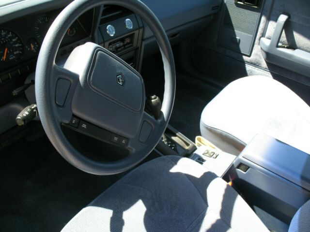 1991 White Dodge Shadow Convertible