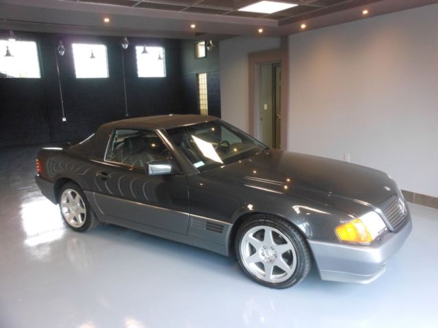 1991 Black Mercedes-Benz 560 Series Convertible