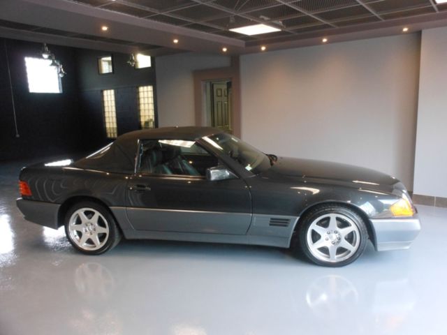 1991 Black Mercedes-Benz 560 Series Convertible