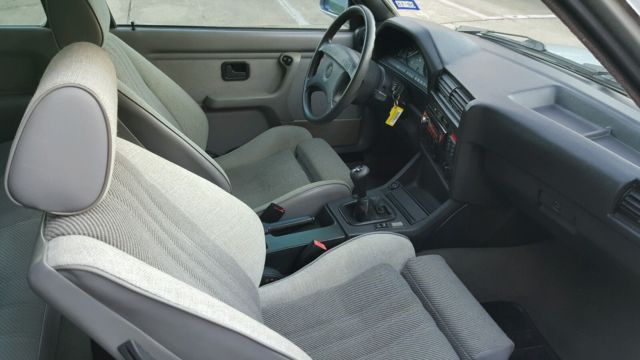 1991 Silver BMW 3-Series Coupe