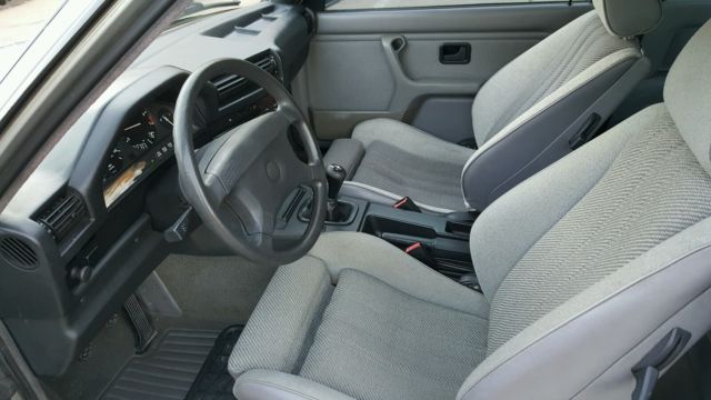 1991 Silver BMW 3-Series Coupe