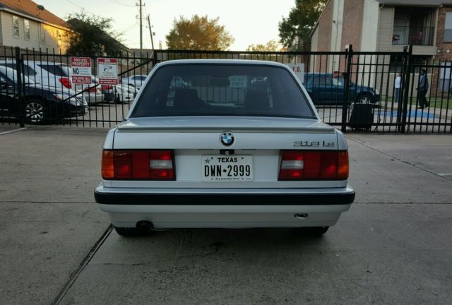 1991 Silver BMW 3-Series Coupe